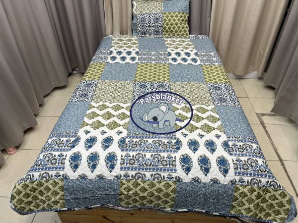 روتختی پنبه دوزی یکنفره(یک و نیم متره)
