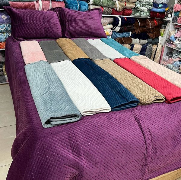 روتختی مخمل کریستال دونفره